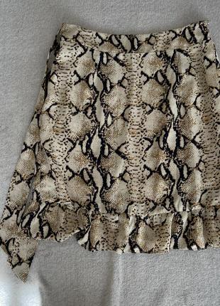 Леопардовая юбка8 фото