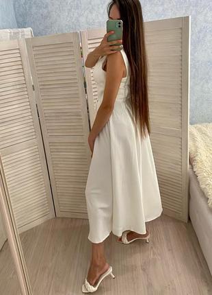 Платье белое 6