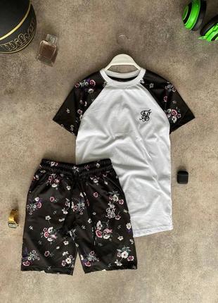 Чоловічий стильний комплект шорти + футболка на літо / літні костюми3 фото