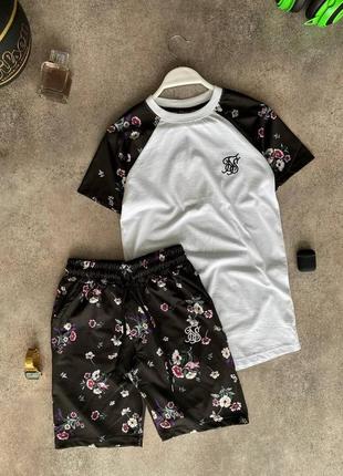 Мужской стильный комплект шорты + футболка на лето / летние костюмы4 фото