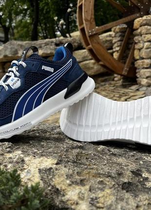 Кроссовки мужские летние nuage puma rs-x denim кожа-сетка6 фото