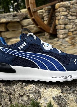 Кроссовки мужские летние nuage puma rs-x denim кожа-сетка7 фото