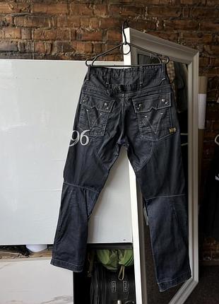 G-star raw men’s motor 5620 tapered embro 96 denim jeans джинси