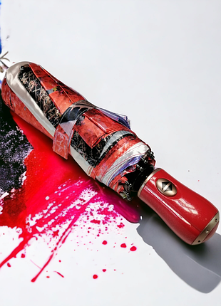 "парижский шик: женский зонт с принтом эйфелевой башни"