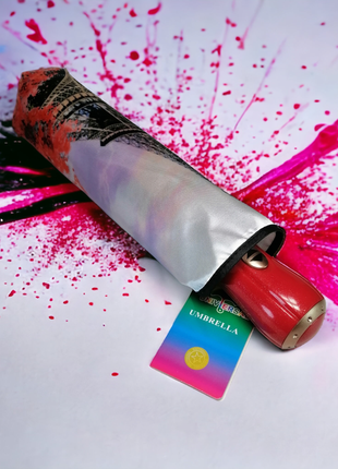 "парижский шик: женский зонт с принтом эйфелевой башни"