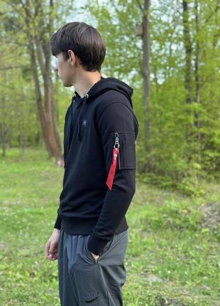 Худи alpha industries - x fit hoody