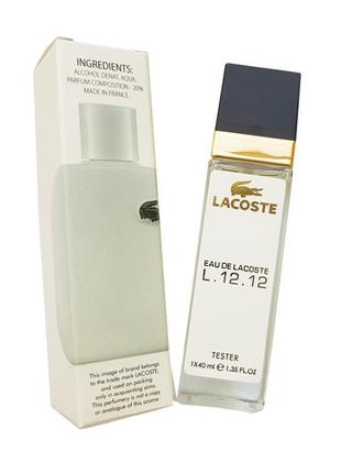 Парфум, тестер,  eau de l.12.12 blanc 40 мл