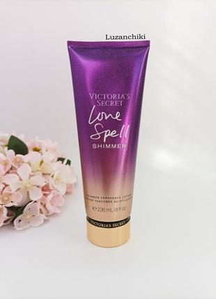 Лосьон для тела с шиммером love spell victoria's secret