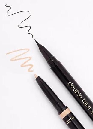 Подводка + карандаш для глаз tarte cosmetics tarteist double take eyeliner 0.11g+0.5ml2 фото