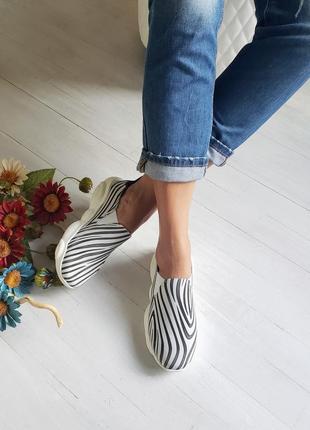 Крутая новинка слипоны из натуральной кожи/замша/нубук