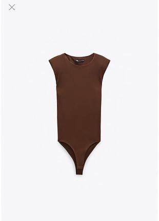 Боді з плечиками zara. s