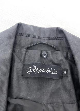 Куртка стильная republic, темная10 фото