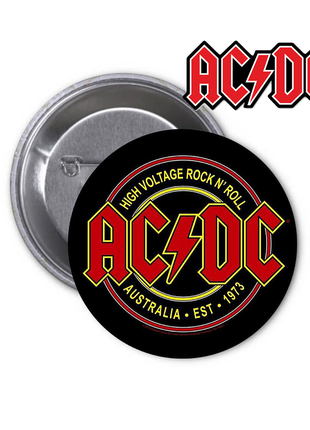 Значок ac dc acdc