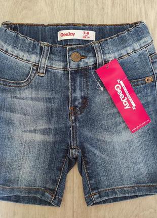 Шорты джинсовые для девочки gee jay gloria jeans1 фото