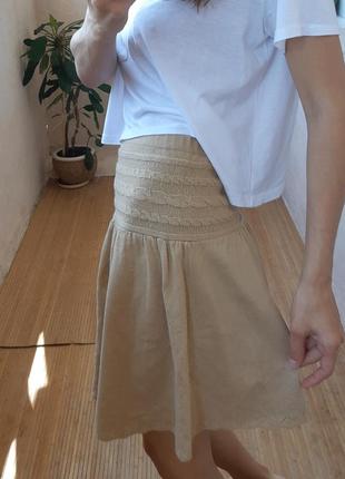 Юбка трикотажная юбка в стиле бохо2 фото