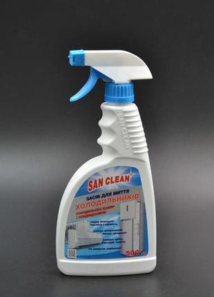 Средство для мытья холодильников и кондиционеров с распылителем "san clean" / 500г