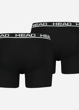 Труси боксери head boxer black 2p розмір s2 фото