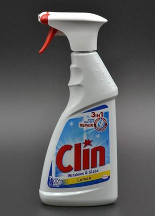 Засіб для миття вікон  "clin" / лимон / 500мл1 фото