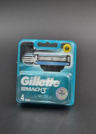 Кассета сменная к станку "gillette mach3" / 4шт