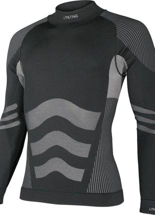 Термофутболка lasting angel black 9080 man розмір int-xxl-3xl