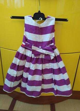 Платье нарядное bambini на 9-12 мес2 фото
