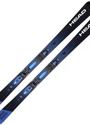 Гірські лижі head supershape e-titan + кр. prd 12 gw '23 розмір 163