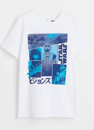 Дитяча футболка star wars h&m на хлопчика - підлітка 330041 фото