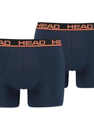 Труси боксери head boxer blue orange 2p розмір s