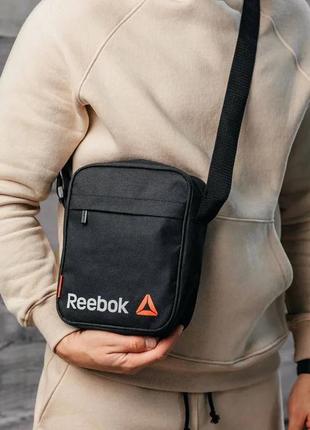 Сумка reebok текстиль чорна