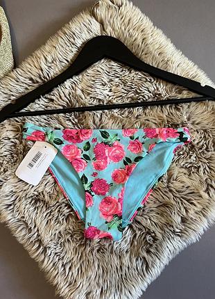 Новые яркие плавки/брендовый низ от купальника/купательные трусики h&m