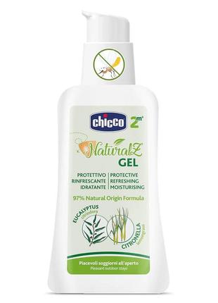 Гель захисний від комарів chicco naturalz, 60 мл