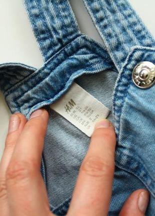 Джинсовый сарафан на 18-24 месяца