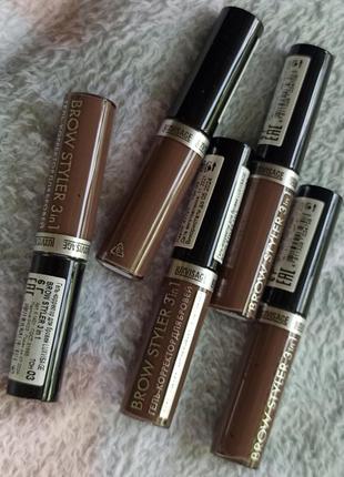 Гель-корректорор для бровей brow styler