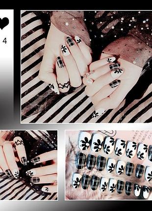 Накладные ногти 24 шт. для маникюра