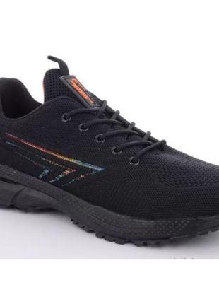 Кросівки чоловічі bonote р.42 текстиль чорні