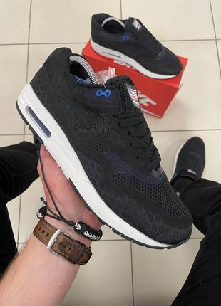 Летние мужские черные кроссовки в сетку nike air max 90 🆕 найк