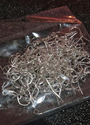 Сріблясті гачки для створення сережок крючки для сережек застежки