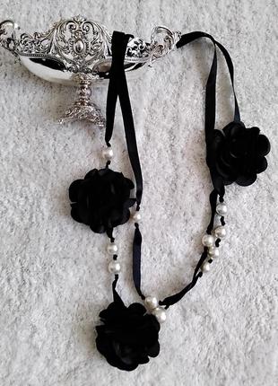 Стильное женское украшение ожерелье1 фото