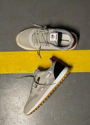 Кроссовки reebok classic silver