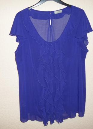 Шифонова блуза з топом