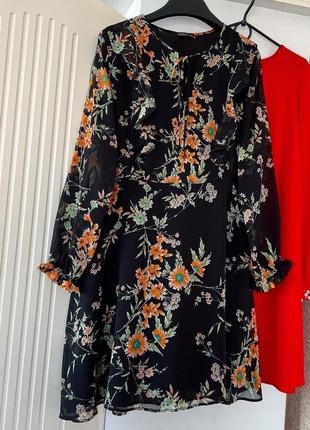 Платье в цветы