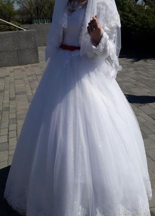 Свадебное платье, шикарное платье5 фото