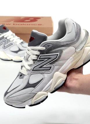 Женские кроссовки new balance 9060 grey 36-37-38-39-40