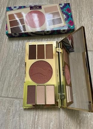 Палетка теней + румяна фирмы tarte be your own tarteist5 фото