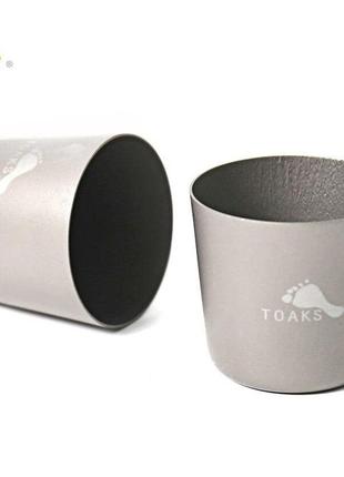 Титанові чарки toaks sg-02 об'єм: 30 мл. титанова чарка. 4 шт9 фото