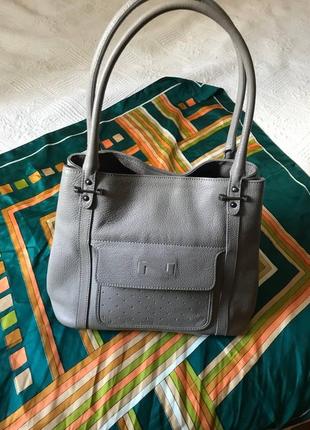 Итальянская кожаная сумка genuine leather3 фото