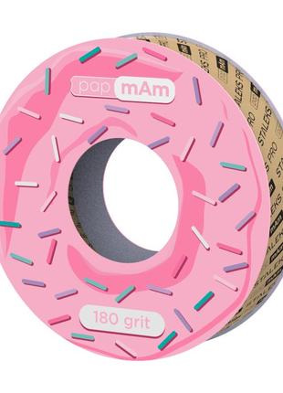 Запасний блок файл - стрічки, для котушки papmam staleks, пончик, 180 гріт, bobbi nail, atsс-180