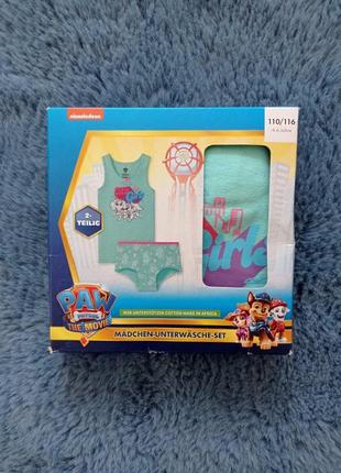 Набір майка труси трусики щенячий патруль