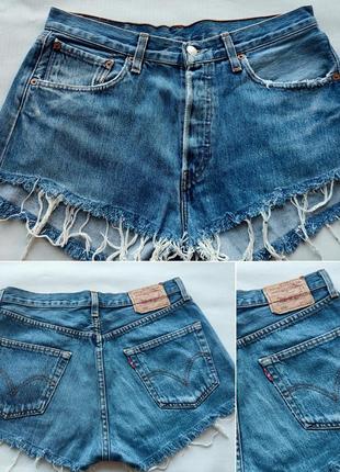 Джинсовые шорты levis 501