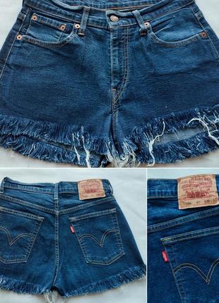 Джиновые шорты levis586
